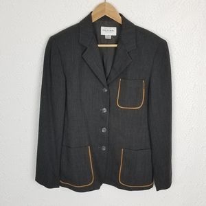 💃Emanuel Ungaro Speckled Grey Vintage Blazer 6